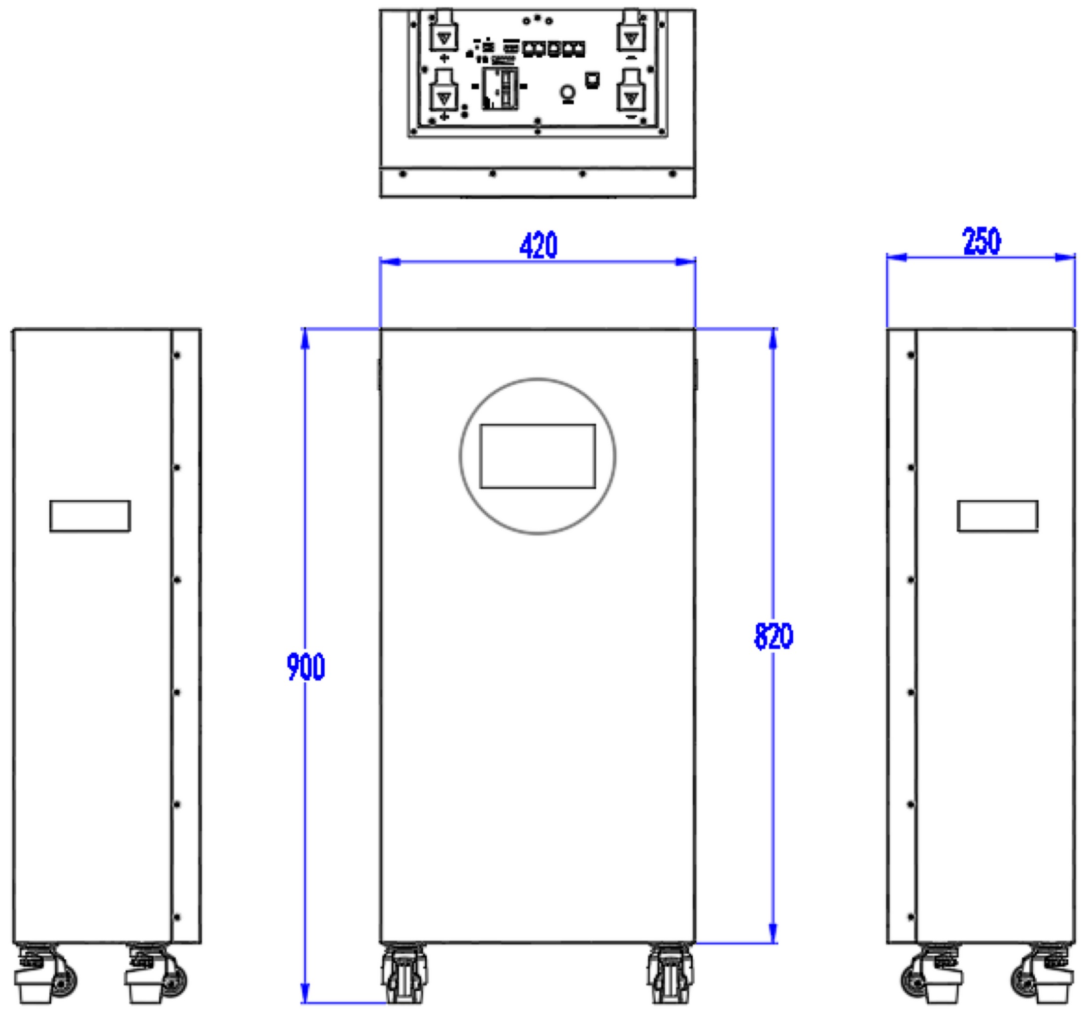 LiFePo4 51.2V 314Ah battery rafavi bj00003