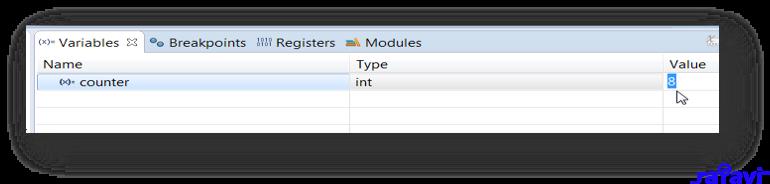 S32K146 DEBUG METHOD VARIABLES